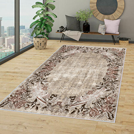 Dijital Baskı Yıkanabilir Kaymaz Taban Salon Halısı Ve Yolluk LNA1333-HT154
