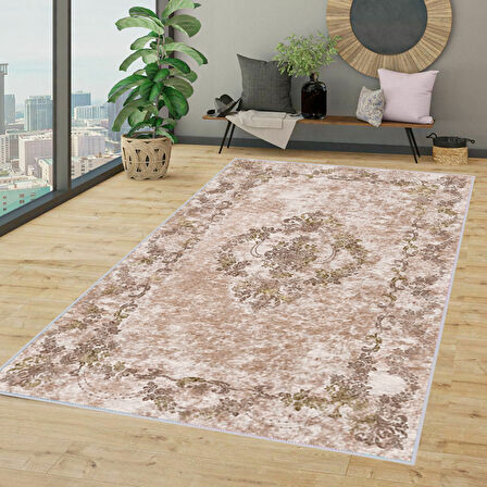 Dijital Baskı Yıkanabilir Kaymaz Taban Salon Halısı Ve Yolluk LNA1348-HT341
