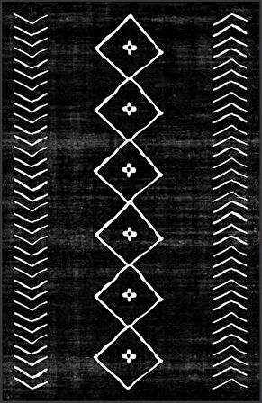 Dijital Baskı Yıkanabilir Kaymaz Taban Salon Halısı Ve Yolluk LNA1359-HT572