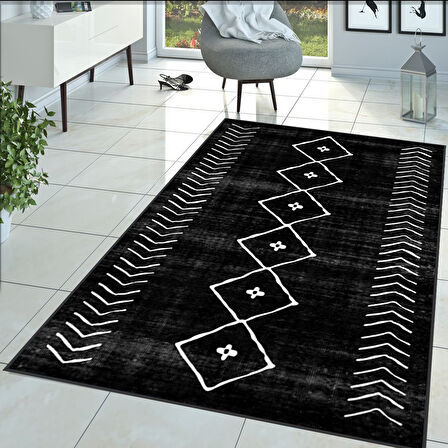 Dijital Baskı Yıkanabilir Kaymaz Taban Salon Halısı Ve Yolluk LNA1359-HT572