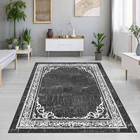 Dijital Baskı Yıkanabilir Kaymaz Taban Salon Halısı Ve Yolluk LNA1370-HY-939