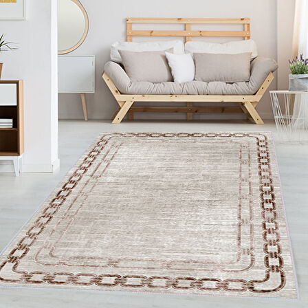 Dijital Baskı Yıkanabilir Kaymaz Taban Salon Halısı Ve Yolluk LNA1375-HT899