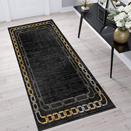 Dijital Baskı Yıkanabilir Kaymaz Taban Salon Halısı Ve Yolluk LNA1377-HT901