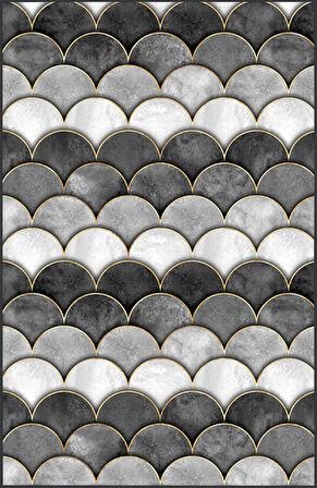 Dijital Baskı Yıkanabilir Kaymaz Taban Salon Halısı Ve Yolluk LNA1398-HT-1376