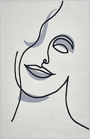 Dijital Baskı Yıkanabilir Kaymaz Taban Salon Halısı Ve Yolluk LNA1412