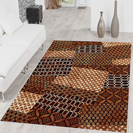 Dijital Baskı Yıkanabilir Kaymaz Taban Salon Halısı Ve Yolluk LNA1452