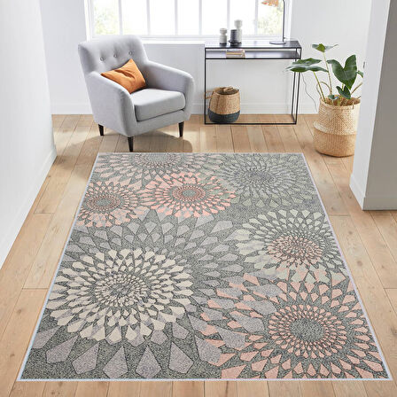 Dijital Baskı Yıkanabilir Kaymaz Taban Salon Halısı Ve Yolluk LNA1460