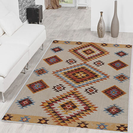 Dijital Baskı Yıkanabilir Kaymaz Taban Salon Halısı Ve Yolluk LNA1470