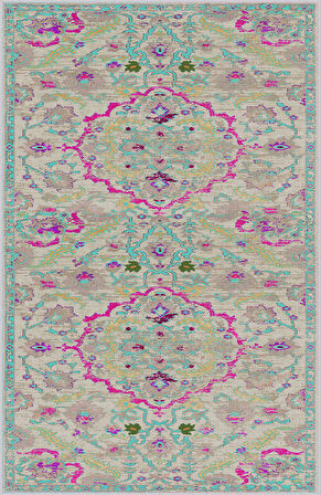 Dijital Baskı Yıkanabilir Kaymaz Taban Salon Halısı Ve Yolluk LNA1482