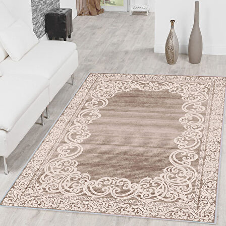 Dijital Baskı Yıkanabilir Kaymaz Taban Salon Halısı Ve Yolluk LNA1485