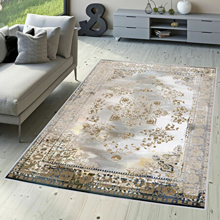 Dijital Baskı Yıkanabilir Kaymaz Taban Salon Halısı Ve Yolluk LNA1505-HT336