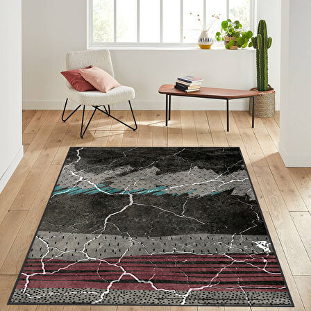 Dijital Baskı Yıkanabilir Kaymaz Taban Salon Halısı Ve Yolluk LNA1516-SD308