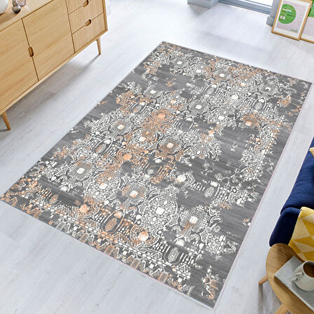 Dijital Baskı Yıkanabilir Kaymaz Taban Salon Halısı Ve Yolluk LNA1518-HY945