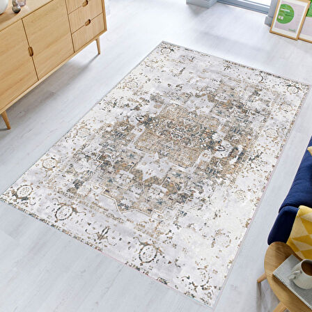 Dijital Baskı Yıkanabilir Kaymaz Taban Salon Halısı Ve Yolluk LNA1521-HT1617