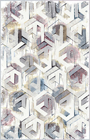 Dijital Baskı Yıkanabilir Kaymaz Taban Salon Halısı Ve Yolluk LNA1533-HT484