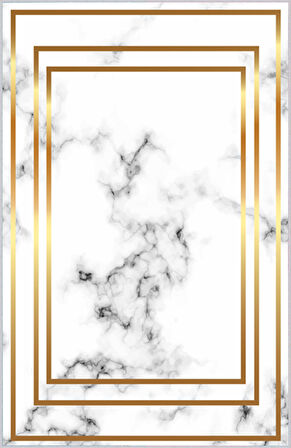 Dijital Baskı Yıkanabilir Kaymaz Taban Salon Halısı Ve Yolluk LNA1535-SD047