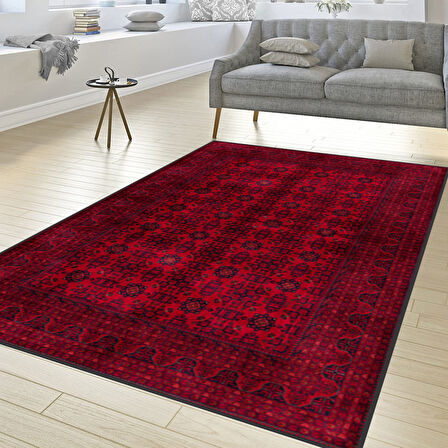 Dijital Baskı Yıkanabilir Kaymaz Taban Salon Halısı Ve Yolluk LNA1537-HT651
