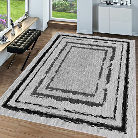 Dijital Baskı Yıkanabilir Kaymaz Taban Salon Halısı Ve Yolluk LNA1584-HY1303