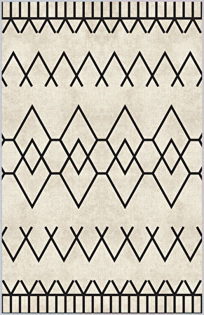 Dijital Baskı Yıkanabilir Kaymaz Taban Salon Halısı Ve Yolluk LNA1598