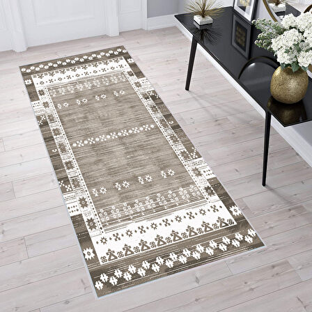 Dijital Baskı Yıkanabilir Kaymaz Taban Salon Halısı Ve Yolluk LNA1600