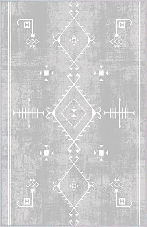 Dijital Baskı Yıkanabilir Kaymaz Taban Salon Halısı Ve Yolluk LNA1605