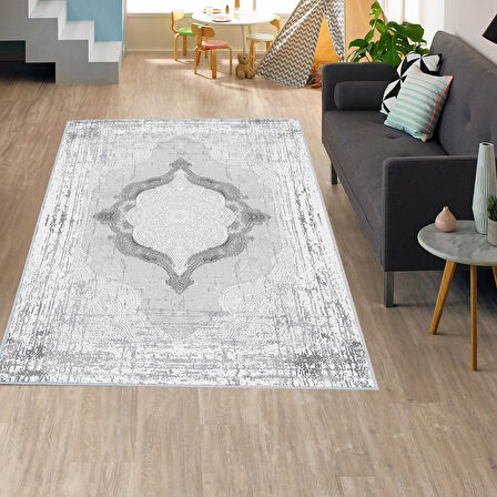Dijital Baskı Yıkanabilir Kaymaz Taban Salon Halısı Ve Yolluk LNA1612
