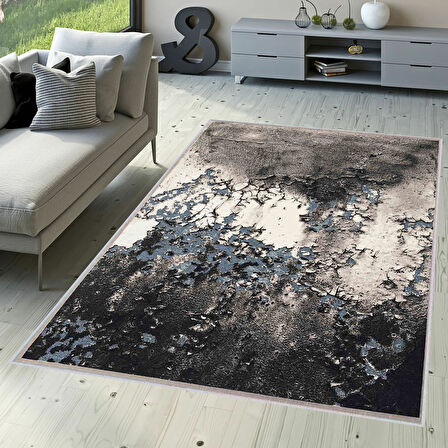 Dijital Baskı Yıkanabilir Kaymaz Taban Salon Halısı Ve Yolluk LNA1627