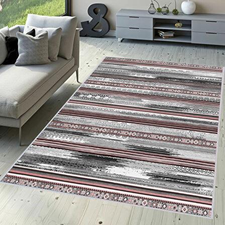 Dijital Baskı Yıkanabilir Kaymaz Taban Salon Halısı Ve Yolluk LNA1632-SD240