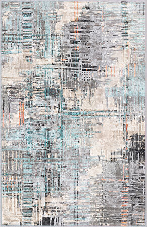 Eliana Home Dijital Baskı Yıkanabilir Kaymaz Taban Salon Halısı Ve Yolluk  LNA1637-ht936