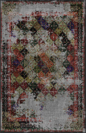 Dijital Baskı Yıkanabilir Kaymaz Taban Salon Halısı Ve Yolluk LNA1639-HY1204