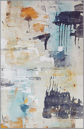 Dijital Baskı Yıkanabilir Kaymaz Taban Salon Halısı Ve Yolluk LNA1674