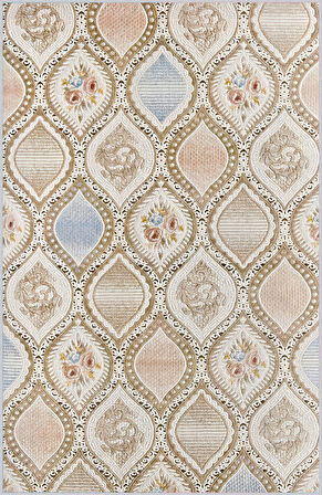 Dijital Baskı Yıkanabilir Kaymaz Taban Salon Halısı Ve Yolluk LNA1675