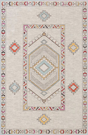 Dijital Baskı Yıkanabilir Kaymaz Taban Salon Halısı Ve Yolluk LNA1679