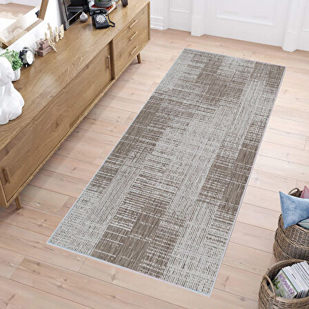 Dijital Baskı Yıkanabilir Kaymaz Taban Salon Halısı Ve Yolluk LNA1691