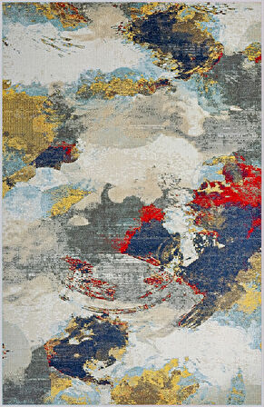 Dijital Baskı Yıkanabilir Kaymaz Taban Salon Halısı Ve Yolluk LNA1711