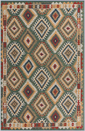 Dijital Baskı Yıkanabilir Kaymaz Taban Salon Halısı Ve Yolluk LNA1713