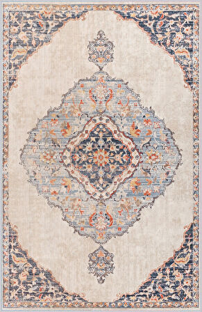 Dijital Baskı Yıkanabilir Kaymaz Taban Salon Halısı Ve Yolluk LNA1716