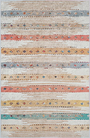 Dijital Baskı Yıkanabilir Kaymaz Taban Salon Halısı Ve Yolluk LNA1723