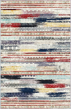 Dijital Baskı Yıkanabilir Kaymaz Taban Salon Halısı Ve Yolluk LNA1734