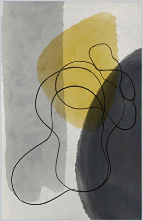 Dijital Baskı Yıkanabilir Kaymaz Taban Salon Halısı Ve Yolluk LNA1739