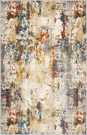 Dijital Baskı Yıkanabilir Kaymaz Taban Salon Halısı Ve Yolluk LNA1747