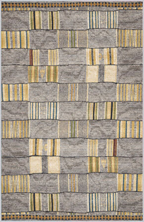 Dijital Baskı Yıkanabilir Kaymaz Taban Salon Halısı Ve Yolluk LNA1750