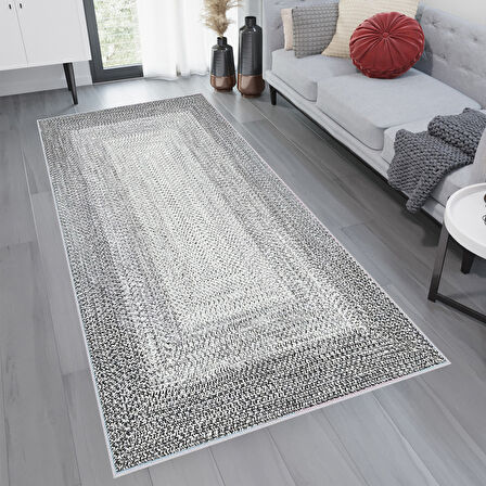 Eliana Home Dijital Baskı Yıkanabilir Kaymaz Taban Salon Halısı Ve Yolluk  LNA1765