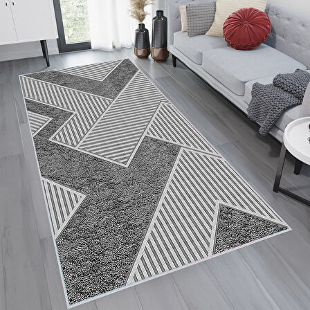 Dijital Baskı Yıkanabilir Kaymaz Taban Salon Halısı Ve Yolluk LNA1767