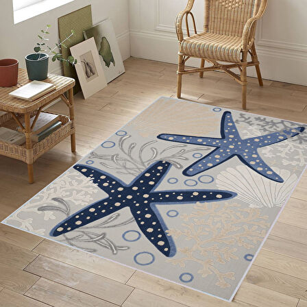 Dijital Baskı Yıkanabilir Kaymaz Taban Salon Halısı Ve Yolluk LNA1778