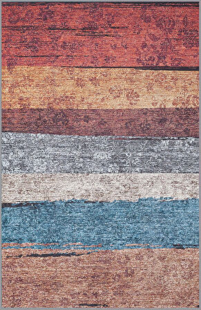 Dijital Baskı Yıkanabilir Kaymaz Taban Salon Halısı Ve Yolluk LNA1780