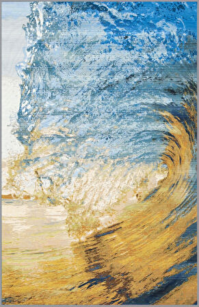 Dijital Baskı Yıkanabilir Kaymaz Taban Salon Halısı Ve Yolluk LNA1782