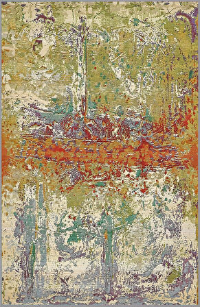 Dijital Baskı Yıkanabilir Kaymaz Taban Salon Halısı Ve Yolluk LNA1784