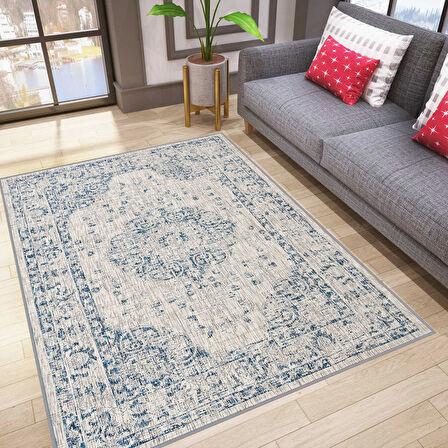 Dijital Baskı Yıkanabilir Kaymaz Taban Salon Halısı Ve Yolluk LNA1792