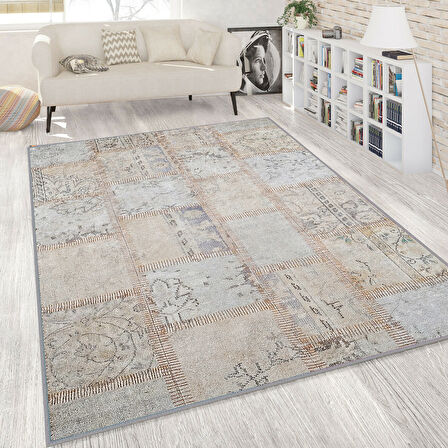 Dijital Baskı Yıkanabilir Kaymaz Taban Salon Halısı Ve Yolluk LNA1807